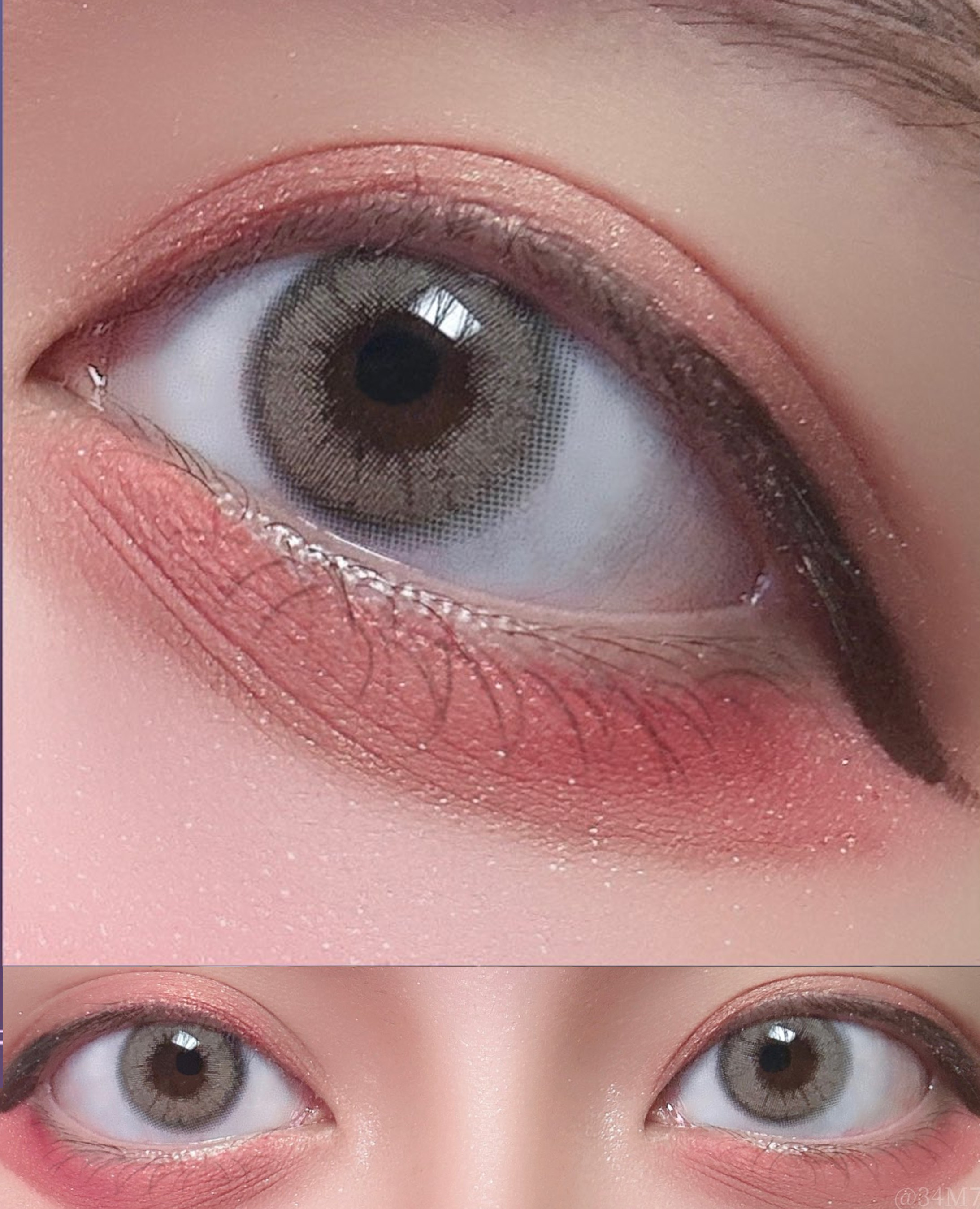 Lens Very/ Silhouette Cream-BEIGE B.C/8.6. DIA/14.2mm
