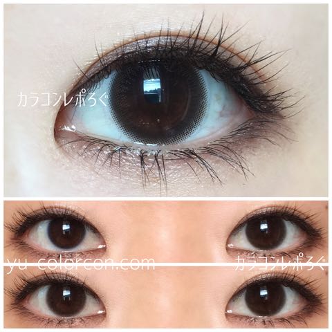【Clalen Iris-2 sheer brown】