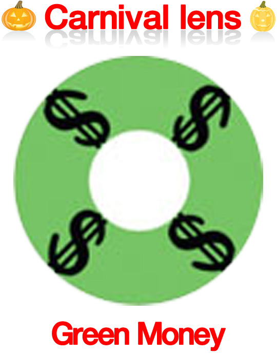 [コスプレ] 緑色ドル - Green Money - Crazy-035 [14.0mm]