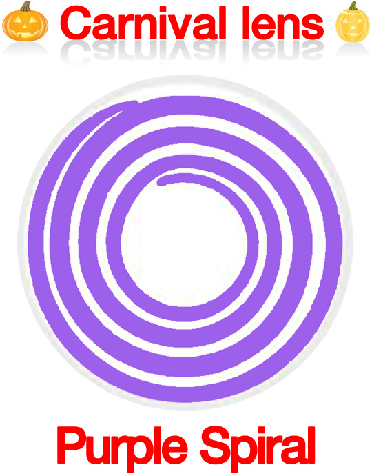 [コスプレ] 紫らせん - Purple Spiral - Crazy-027 [14.0mm]
