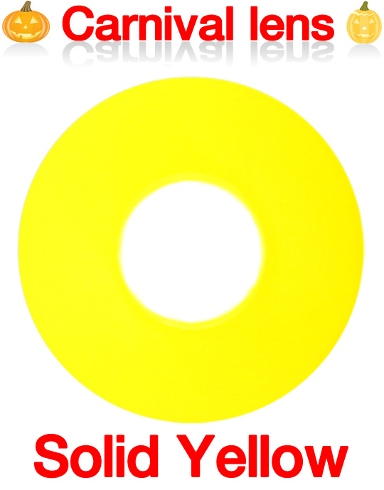 [コスプレ] 黄色固体 - Solid Yellow - Crazy-005 [14.0mm]